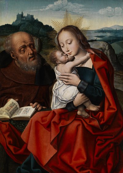 Holy Family in a Landscape by Master of the Mansi Magdalen